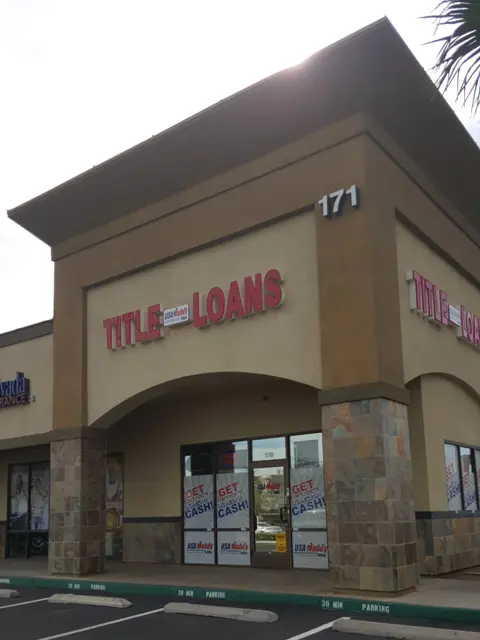 USA Money Today Title Loans Henderson, Nevada location picture of the storefront