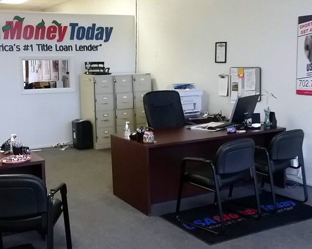 USA Money Today Title Loans East Las Vegas location interior picture 2