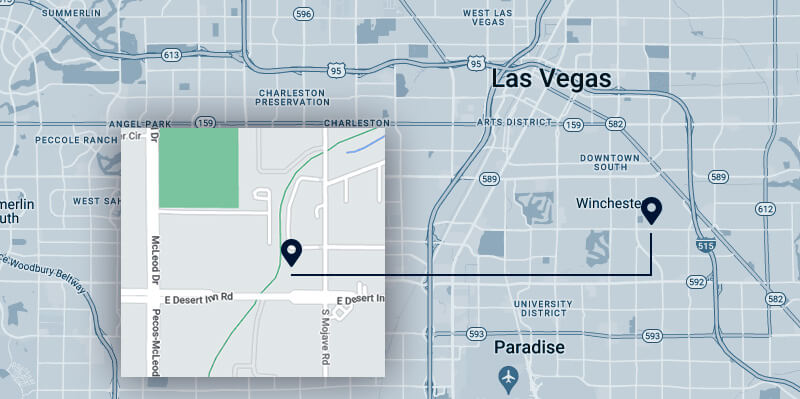 Map Location Of Our Car Title Loans Office In Nevada