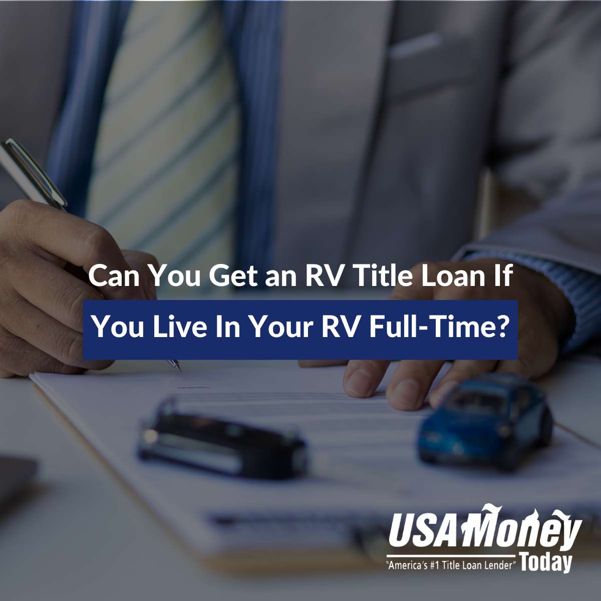 Can You Get an RV Title Loan If You Live In Your RV Full-Time?